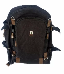 Shop-halona Rucksack HF-0001 Pure Hanf Schwarz