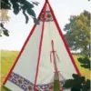 Shop-halona Tipi, Indianerzelt Kleiner Büffel Zelt F. Indianer Spielzelte