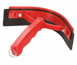 Shop-halona Schweißwischer Halbrund Schwarz/rot