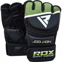 Shop-halona Outdoor - Fitness RDX J1 Kids MMA Training Handschuhe Fitness Schwarz/grün