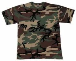 Shop-halona Kinder T-Shirt BW, Militär, Bundeswehr Woodland