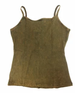 Shop-halona Tank Top Cultbagz Hippie Style 206 S-L Khaki