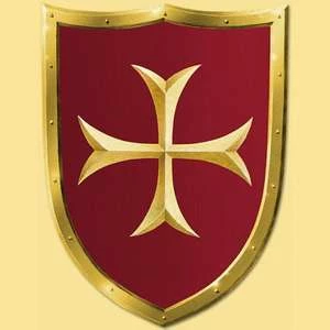 Shop-halona Schild, Ritterschild Aus Holz Mit Kreuz Motiv Rollenspiele 4 Shop-halona Schild, Ritterschild Aus Holz Mit Kreuz Motiv Rollenspiele