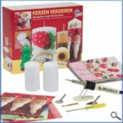 Shop-halona SET Kerzen Verzieren, Modellieren Und Bemalen! Spiele