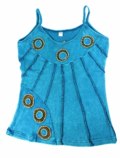 Shop-halona Natur & Trend Tank Top Cultbagz Hippie Style Türkis 206 S-L 7 Shop-halona Natur & Trend Tank Top Cultbagz Hippie Style Türkis 206 S-L