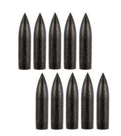 Shop-halona Bogensport 10x Bullet Pfeilspitze F. Sportpfeile Bucktrail Spitze F. Holzpfeil 5/16-11/32