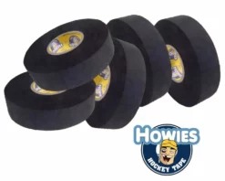 Shop-halona Tape Eishockey 5x Howies Hockeytape Schwarz 1" - 25m