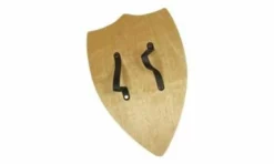 Shop-halona Rollenspiele Ritterschild, Schild Aus Holz F. Kinder Motiv Drache 49x32 Cm