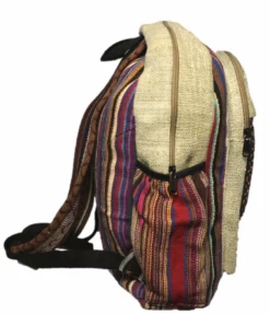 Shop-halona Natur & Trend Rucksack Hemp Cultbagz Hanf Big Lines Purple
