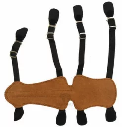 Shop-halona Armschutz Deluxe, Bogensport, Traditionell Leder, Bearpaw