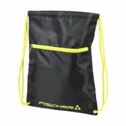 Shop-halona Fischer Gym Bag Sportbeutel, Turnbeutel H01919 Schwarz/gelb