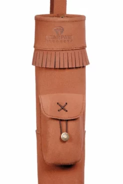 Shop-halona Rückenköcher, Bearpaw Echtes Leder F. Kinder, Pfeil Und Bogen Köcher