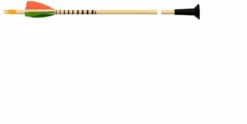 Shop-halona Sportpfeil Saugnapf, Holzpfeil Pfeil F. Kinder, 66cm Bogenschießen (junior)