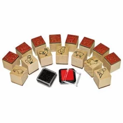 Shop-halona Stempel F. Kinder, Ministempel Tiere, Bauernhoftiere V. Eduplay Kinderwerkstatt