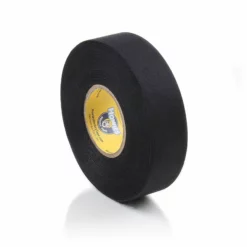 Howies Hockey Tape SET - 2 Schwarz 25mm + 3 Stutzentape Shin Pad 25mm Tape Eishockey