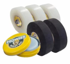 Shop-halona Howies 3 Rolls Clear, 2 Rolls Black, 1 Tin Wax Eishockey