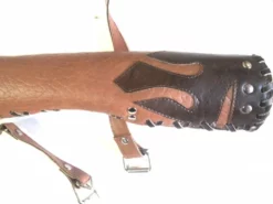 Shop-halona Köcher 70 Cm, Kunstleder, Rückenköcher, Seitenköcher F. Pfeile, Pfeileköcher