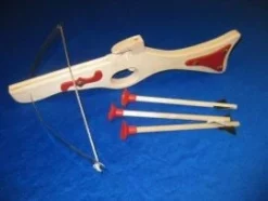 Shop-halona Armbrust Aus Holz F. Kinder Mit Stahlbügel