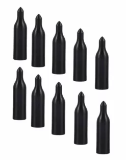 Shop-halona Zubehör Für Pfeile 10x Bearpaw Pfeilspitze, Klebespitze 3D Stahl Größe 5/16 - 11/32