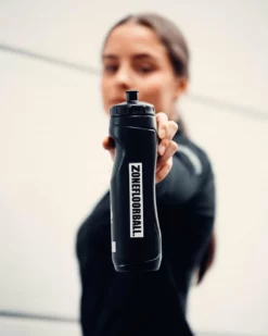 Shop-halona Trinkflaschen Trinkflasche Floorball Zone Icegold 1l, Wasserflasche