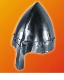 Shop-halona Stahlhelm, Ritterhelm F. Kinder Aus Echtem Stahl, Ritterrüstung, Helm Rollenspiele