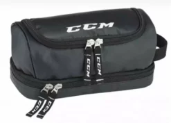CCM Toiletten- Und Kulturbeutel Schwarz Zubehörtasche Eishockey 11" Taschen