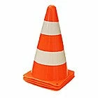 Shop-halona Spiele Eduplay 4er SET Markierungskegel, Strassenkegel, Kegel Für Kinder Orange/weiss