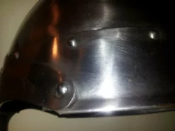 Shop-halona Stahlhelm, Ritterhelm F. Kinder Aus Echtem Stahl, Ritterrüstung, Helm Rollenspiele