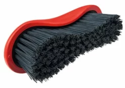 Shop-halona Oster Reinigungsbürste F. Pferde Rot/schwarz Reitsport
