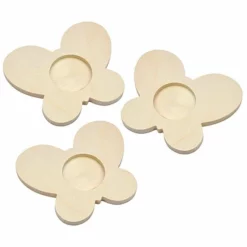 Shop-halona Teelichthalter Schmetterling 3er Set, Zum Basteln