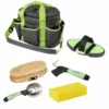 Shop-halona Kerbl Pferdeputzset 6tlg. Mit Hufkratzer, Putztasche, Striegel Uvm Reitsport