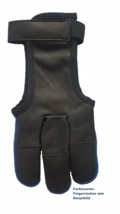 Shop-halona Bogensport Bogenhandschuh BLACK.BULLS Colore Rot S-XL