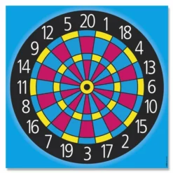Shop-halona Zielscheiben 5x Dart Scheibenauflage 60cm, Zielscheibe, Bogenschießen, Dartscheibe