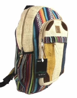 Shop-halona Natur & Trend Rucksack Hemp Cultbagz Hanf Big Lines 04C