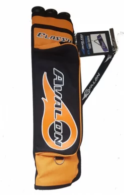 Shop-halona Avalon Seitenköcher LH Classic 3 Tubes Orange Bogensport