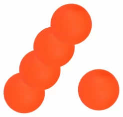 Shop-halona 5x Hockeyball Mittelhart Field-Hockey Orange 70g | Inlinehockey Ball