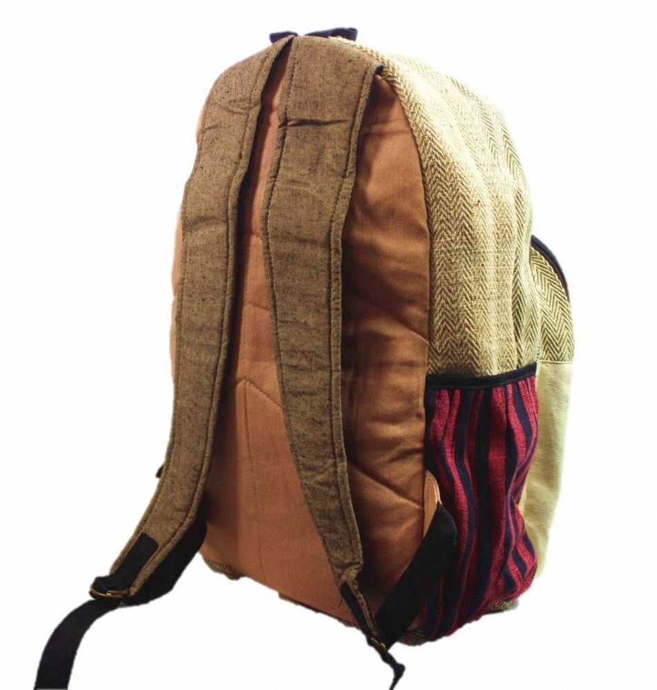 Shop-halona Natur & Trend Rucksack Aus Hanf, Cultbagz HB-0022 6 Shop-halona Natur & Trend Rucksack Aus Hanf, Cultbagz HB-0022
