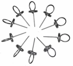 Shop-halona 20 Stück Booster Fita Scheibennägel, Zielscheiben-Nägel F. Bogensport