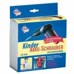 Shop-halona Pebaro Akkuschrauber Für Kinder, Echtes Werkzeug Inkl. Ladegerät