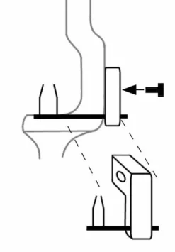 Shop-halona Pfeilauflage SET Cartel Hunter REC RH/LH Und Halona Befestigungsschraube Pfeilauflagen