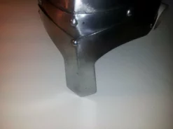 Shop-halona Stahlhelm, Ritterhelm F. Kinder Aus Echtem Stahl, Ritterrüstung, Helm Rollenspiele