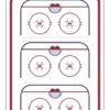 Berio Eishockey Torwart Coach Taktiktafel Goalie Board DIN A4