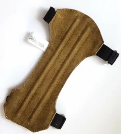 Shop-halona Armschutz F. Bogensport, Black.bulls, Aus Leder, Unterarmschutz