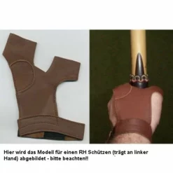 Shop-halona Bogensport Bogenhandschuh Traditionell Leder F. LH Schützen Black.bulls 7 Shop-halona Bogensport Bogenhandschuh Traditionell Leder F. LH Schützen Black.bulls