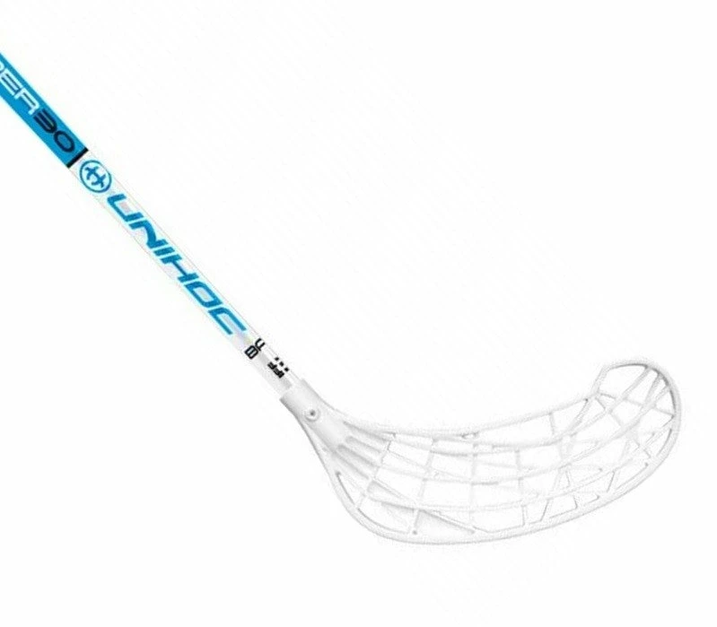 Shop-halona Floorballschläger Unihoc Sniper Blau/weiss 87cm 3 Shop-halona Floorballschläger Unihoc Sniper Blau/weiss 87cm