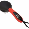 Shop-halona Oster Mähnenbürste, Schweifbürste F. Pferde Rot/schwarz Reitsport