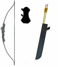 Shop-halona Staro Recurvebogen SET Bogen Jugend 18lbs Inkl. Köcher Und Pfeile