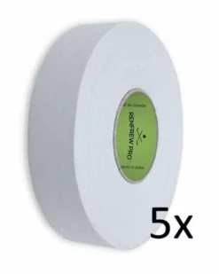 Shop-halona 5x Renfrew Pro Schlägertape 24mm X 45m Weiß