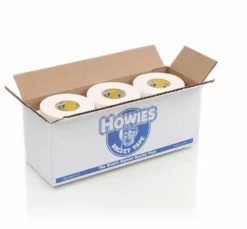 12x Howies Hockey Tape Weiß/schwarz, 12er Pack Schlägertape Eishockey