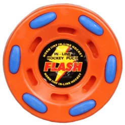 Shop-halona Puck & Bälle FLASH Inline-Hockey Puck Mit Noppen Orange/blau | Inlinehockey, Streethockey